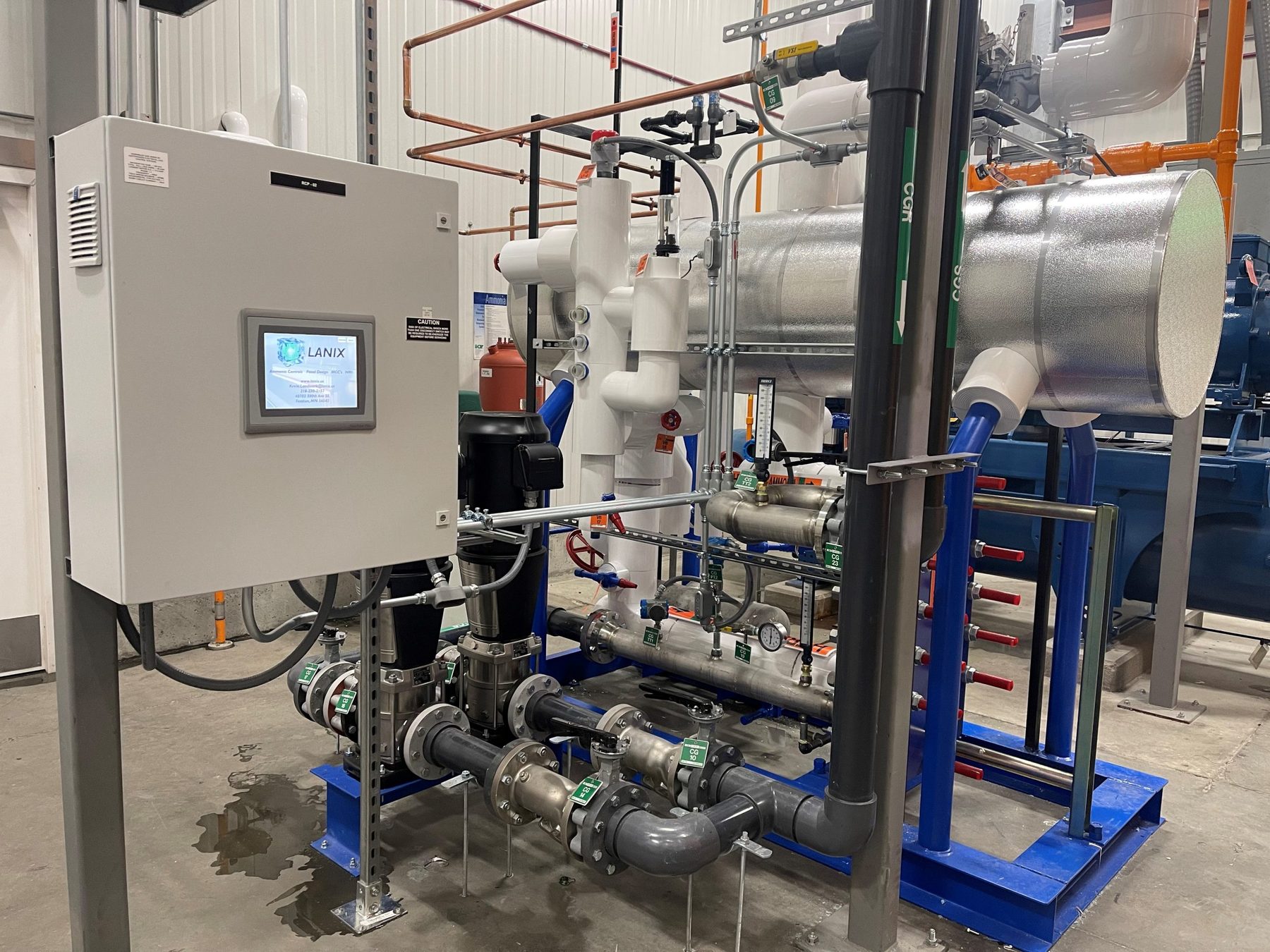 Motor control center installation